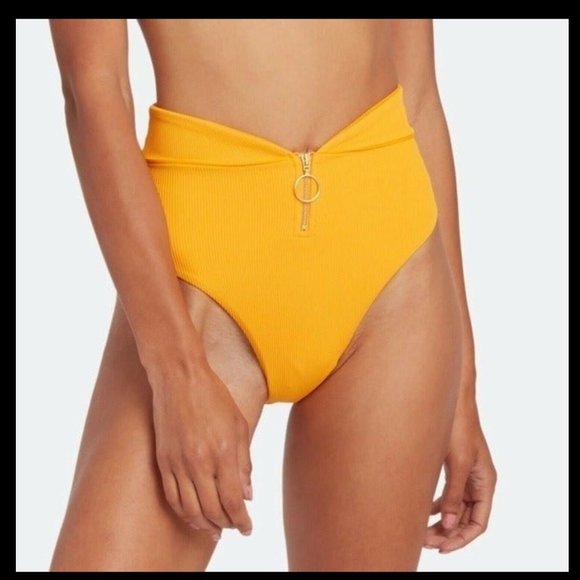 L*SPACE Women's LUKE BOTTOM BITSY Bikini Bottom BROWN - Picture 4 of 4